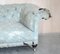 Antique Victorian Chesterfield Sofa with Ticking Fabric from Howard & Sons 7