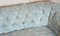 Antique Victorian Chesterfield Sofa with Ticking Fabric from Howard & Sons 11