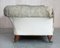 Antique Victorian Chesterfield Sofa with Ticking Fabric from Howard & Sons, Image 12