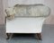 Antique Victorian Chesterfield Sofa with Ticking Fabric from Howard & Sons 15