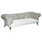 Antique Victorian Chesterfield Sofa with Ticking Fabric from Howard & Sons, Image 1