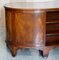 Antique Victorian Back Leather Top Kidney Desk Bookcase 14