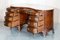 Antique Victorian Back Leather Top Kidney Desk Bookcase 16