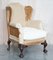 Antique Victorian Deconstructed Wingback Armchairs with Claw & Ball Feet, Set of 2, Image 2
