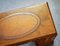 Antique Victorian Brown Leather Burr Walnut Cushion Drawer Partner Desk, Image 18