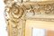 Espejo de pared decorativo francés antiguo dorado, 1988, Imagen 9