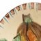 Piatto tradizionale in ceramica dipinta a mano di Puigdemont, Catalan, anni '60, Immagine 7