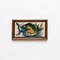 Diaz Costa, Hand-Painted Fish, 1960s, Ceramic & Paint, Framed 2