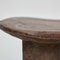 African Handmade Solid Wood Stool, 1950s, Image 4