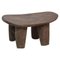 African Handmade Solid Wood Stool, 1950s, Image 8