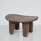 African Handmade Solid Wood Stool, 1950s, Image 7