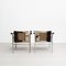 LC1 Stühle von Le Corbusier & Charlotte Perriand für Cassina, 2er Set 6