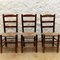 Charlotte Perriand Style Dining Chairs in Wood & Rattan by Le Corbusier, 1950s, Set of 6 6