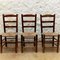 Charlotte Perriand Style Dining Chairs in Wood & Rattan by Le Corbusier, 1950s, Set of 6, Image 6
