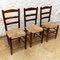 Charlotte Perriand Style Dining Chairs in Wood & Rattan by Le Corbusier, 1950s, Set of 6, Image 7
