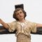 Traditionelle religiöse Jesuskind-Figur aus Gips, 1930er 4
