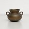 Pot Traditionnel Vintage en Bronze, Espagne, 1930s 2