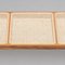 Panca 057 Civil in legno e canna intrecciata di Pierre Jeanneret per Cassina, Immagine 8