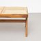 057 Civil Bench, Wood and Woven Viennese Cane by Pierre Jeanneret for Cassina 10