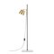 Anatomy Design Lab Light Floor Brass, Porcelain and Steel Floor Lamp by Joe Colombo 2