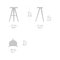 Mexico Stool by Charlotte Perriand for Cassina 5