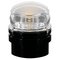 Inside and Outside Wall and Ceiling Lamp Fresnel Black by Joe Colombo for Oluce 1