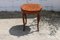 French Round Wooden Coffee Table, Image 1