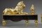 Andirons with Lions in Gilded & Chiseled Bronze, Set of 2 17