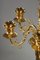 Candelabri in bronzo dorato, set di 2, Immagine 14