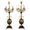 Candelabras in Gilded Bronze, Set of 2 2