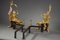 Louis XV Style Andirons in Gilt Bronze, Set of 2, Image 17