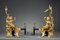 Louis XV Style Andirons in Gilt Bronze, Set of 2 6