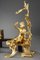 Morillos estilo Luis XV de bronce dorado. Juego de 2, Imagen 4