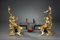 Louis XV Style Andirons in Gilt Bronze, Set of 2 5