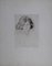 Acquaforte (puntasecca) di Paul César Helleu, Donna elegante, inizio XX secolo, Immagine 1