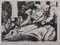 Louis Anquetin, L'arrivée, 1894, Lithographie originale 1