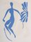 D'après Henri Matisse, Nu Bleu Sauteuse de Corde, 1960, Petit Pochoir 4