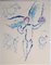 Marc Chagall, Esquisse pour l'Ange de Mozart, 1965, Lithograph 2