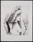 André Dignimont, Regard amoureux, Portrait de femme, 1946, Etching, Image 2