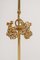 Gilt Brass & Crystal Glass Encrusted Chandelier from Palwa, Germany, 1970s, Image 6