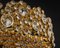 Gilt Brass & Crystal Glass Encrusted Chandelier from Palwa, Germany, 1970s 15