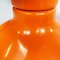 Taburetes Rocchetto italianos era espacial de plástico naranja de Castiglioni Kartell, años 70. Juego de 2, Imagen 10