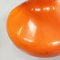 Taburetes Rocchetto italianos era espacial de plástico naranja de Castiglioni Kartell, años 70. Juego de 2, Imagen 11