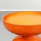 Tabourets Rocchetto Space Age en Plastique Orange par Castiglioni Kartell, Italie, 1970s, Set de 2 5