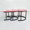 Mid-Century Italian Tria Nesting Tables by Gianfranco Frattini for Acerbis, 1980s, Set of 3, Image 2