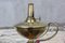 Large French Brass Desk Oil Lamp, Image 7