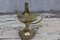 Large French Brass Desk Oil Lamp, Image 1