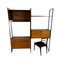 Mid-Century Two Bay Ladderax Modular System Wall Unit, Set of 2 2