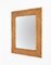 Mid-Century Italian Rectangular Mirror with Bamboo and Viennese Straw, 1970s, Image 14