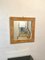 Espejo de pared cuadrado de ratán y bambú atribuido a Vivai Del Sud, Italia, años 70, Imagen 6